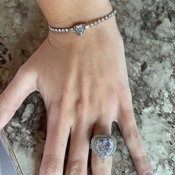 Silver Heart bracelet - Picture 6 of 7